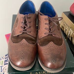 Brown Ralph Lauren loafers